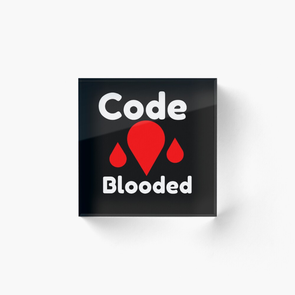 Item preview, Acrylic Block designed and sold by TheCodeChic.
