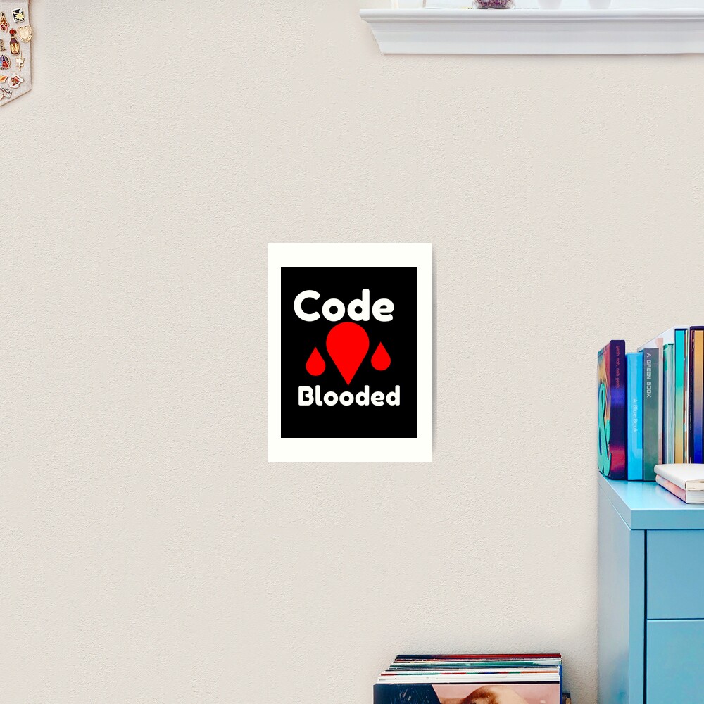 Item preview, Art Print designed and sold by TheCodeChic.