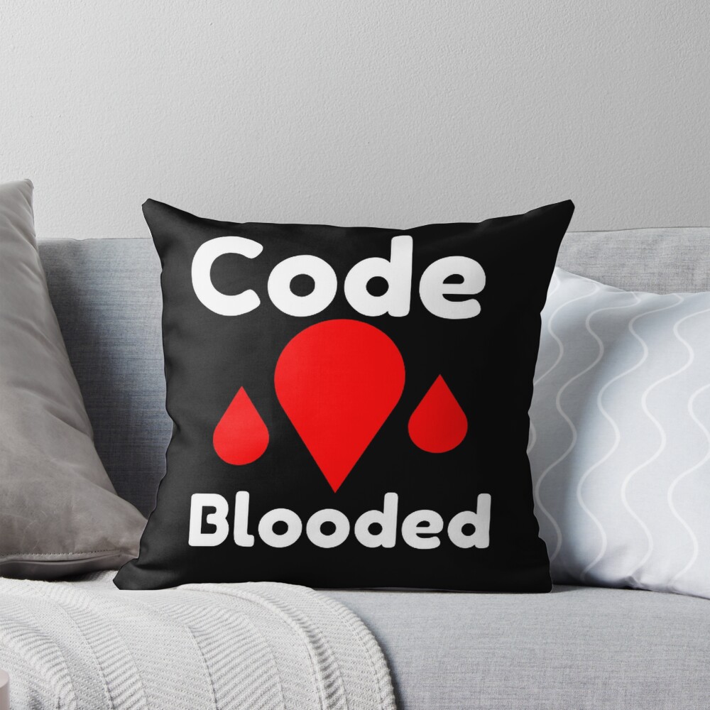 Item preview, Throw Pillow designed and sold by TheCodeChic.