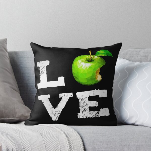 Item preview, love apple vegan fruit vegan computer nerd geek pc it humor satire polygon designed and sold by originalstar.
