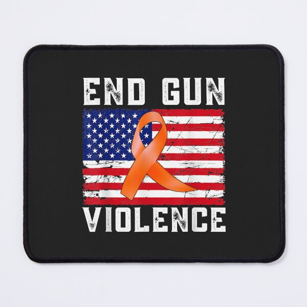 Item preview, End Gun Violence USA Flag Ribbon Anti Gun Awareness Day designed and sold by Corelli87.