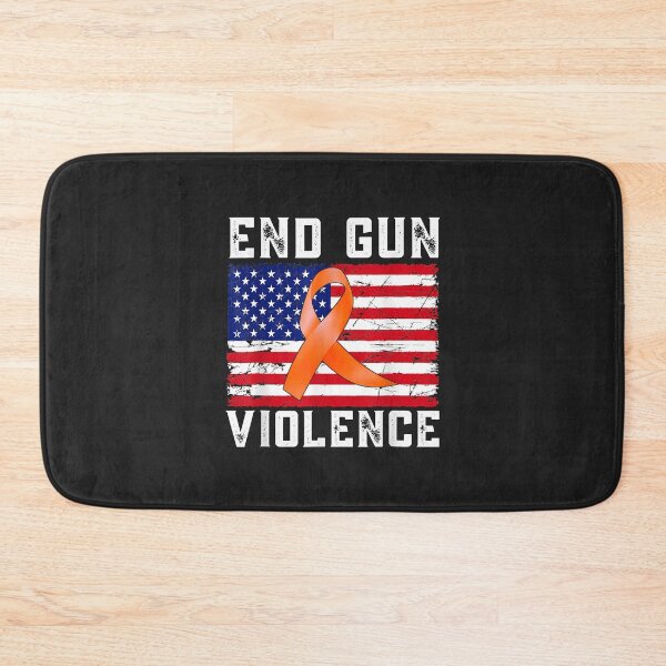 Item preview, End Gun Violence USA Flag Ribbon Anti Gun Awareness Day designed and sold by Corelli87.
