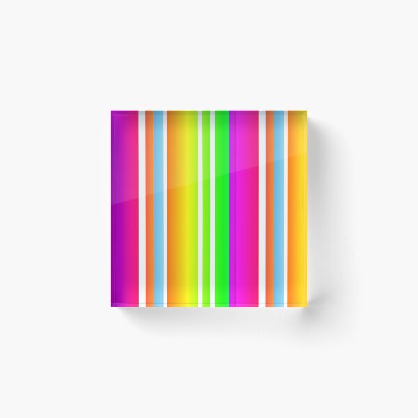 Item preview, rainbow stripes | rainbow and white color combo designed and sold by lausn.