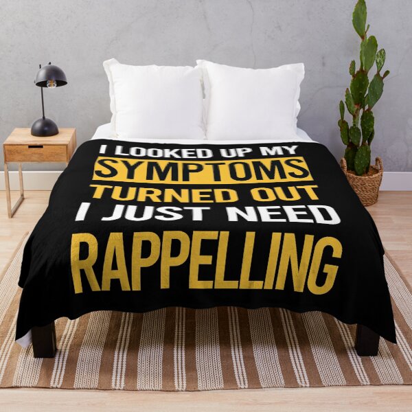 Item preview, Funny My Symptoms Rappelling Rappel designed and sold by kerry8d7dlaurie.