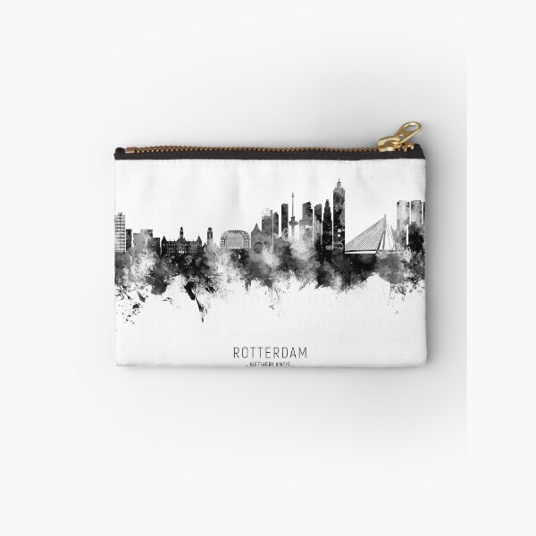Item preview, Rotterdam The Netherlands Skyline designed and sold by ArtPrints.