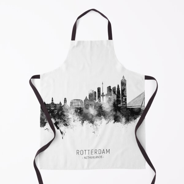Item preview, Rotterdam The Netherlands Skyline designed and sold by ArtPrints.
