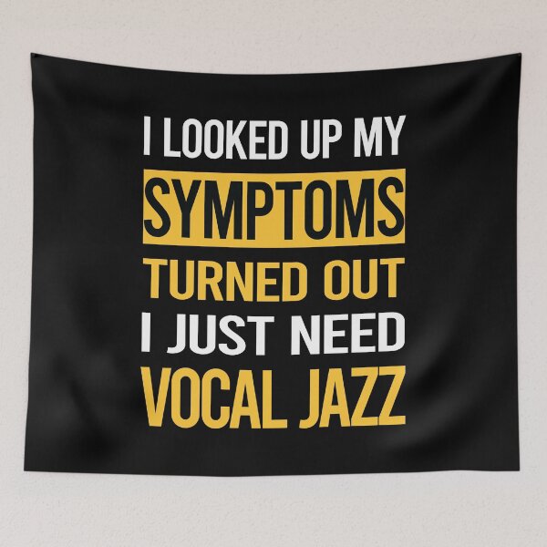 Item preview, Funny My Symptoms Vocal jazz designed and sold by kerry8d7dlaurie.