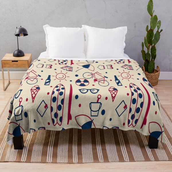 Item preview, Summer Seamless patterns designed and sold by badgermark.