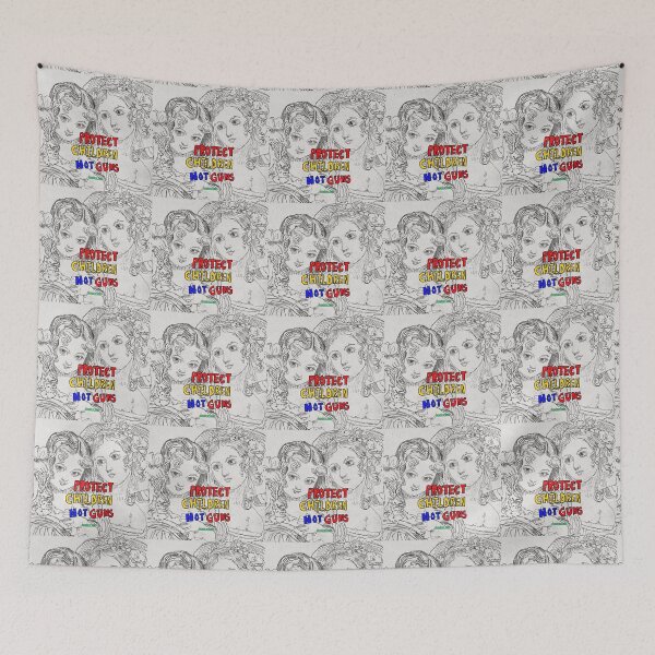 Item preview, Protect children not guns designed and sold by thundercandy.