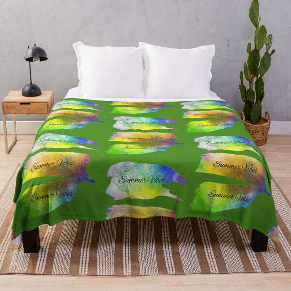 Item preview, Summer Vibes Abstraction, 4,bold colorful abstract playful design inspired by nature designed and sold by Adri Barnard.