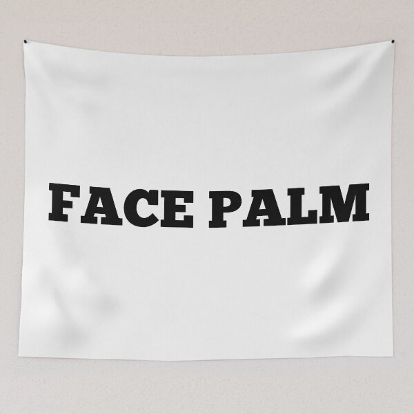 Item preview, Facepalm designed and sold by chantelle bezant.