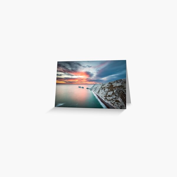The Needles Sunset Greeting Card