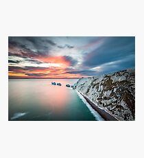 The Needles Sunset Photographic Print