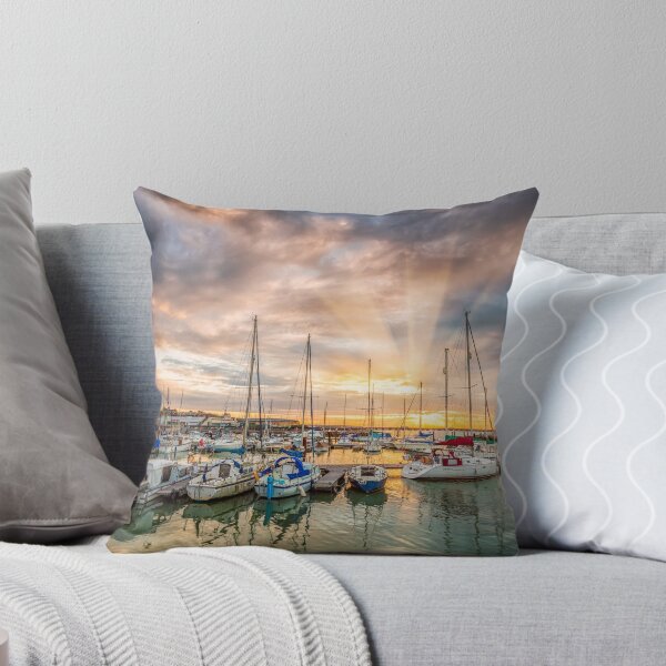 Item preview, Ryde Harbour Sunbeam Sunset designed and sold by manateevoyager.