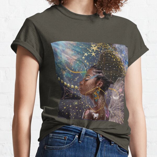 Galactic brown fairy  Classic T-Shirt
