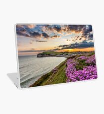 Freshwater Bay Sea Thrift Sunset Laptop Skin