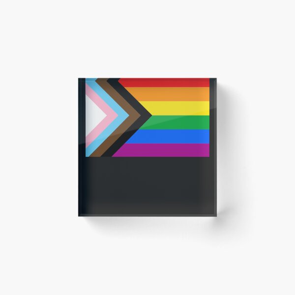 Item preview, Lgbtq+ progress pride flag poster designed and sold by TinaMariel2021.