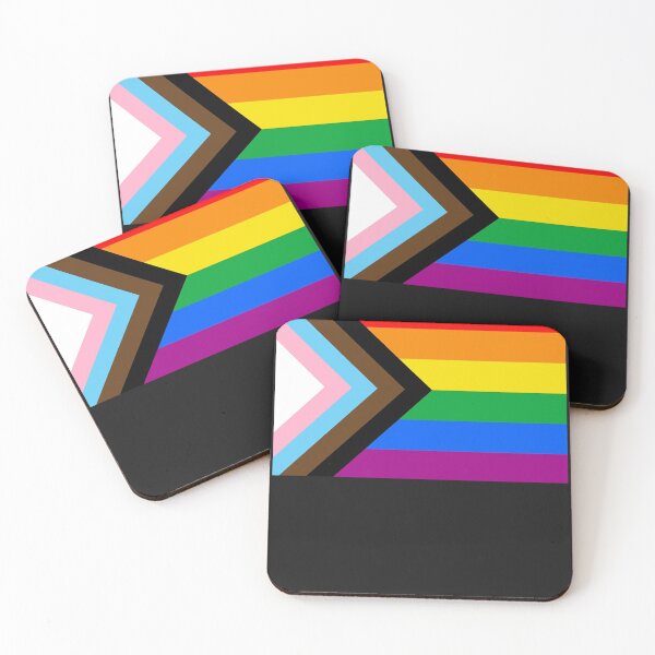 Item preview, Lgbtq+ progress pride flag poster designed and sold by TinaMariel2021.