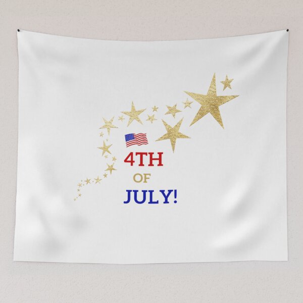 Item preview, 4th of July Gold Stars designed and sold by FroMari.