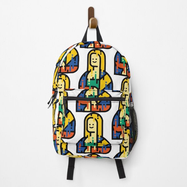 Item preview, Bold Bauhaus Interpretation Mona Lisa Dripping designed and sold by Designarko.