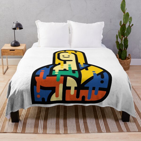 Item preview, Bold Bauhaus Interpretation Mona Lisa Dripping designed and sold by Designarko.