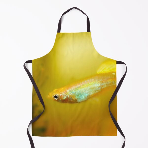 Item preview, Yellow Guppy Fish by heidiannemorris © designed and sold by FOLK ART FUSION by heidiannemorris.