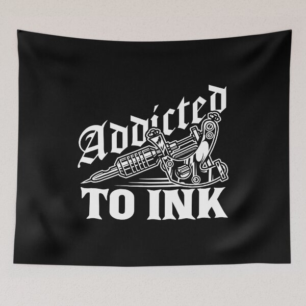 Item preview, Addicted To Ink Tattoo Lover Tattoo Artist designed and sold by GardNewerd.