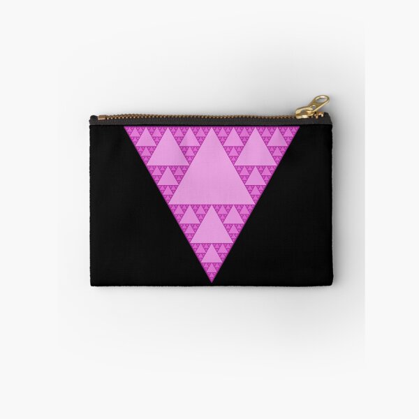 Item preview, Sierpinski Triangle as a Pink Triangle LGBTQ+ designed and sold by Happy Puppy Print On Demand.