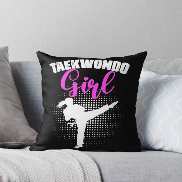 Item preview, Taekwondo Girl Funny Martial Arts For A Self-Defense Fighter designed and sold by Nessshirts.