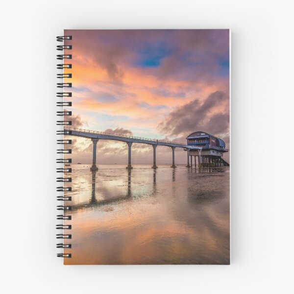 Item preview, Stormy Lifeboat Station Sunset designed and sold by manateevoyager.