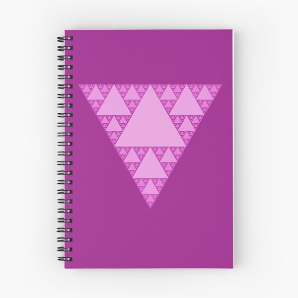 Item preview, Sierpinski Triangle as a Pink Triangle LGBTQ+ designed and sold by Happy Puppy Print On Demand.