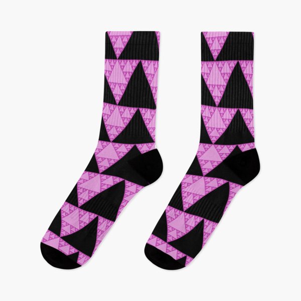 Item preview, Sierpinski Triangle as a Pink Triangle LGBTQ+ designed and sold by Happy Puppy Print On Demand.