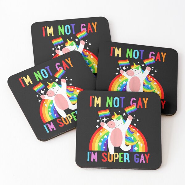 Item preview, LGBTQ Unicorn Super Gay Pride LGBT Ally Rainbow Flag Retro designed and sold by Vignette2323.
