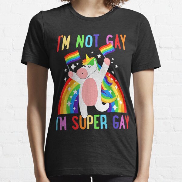 Artikel-Vorschau von LGBTQ Unicorn Super Gay Pride LGBT Ally Rainbow Flag Retro, designt und verkauft von Vignette2323.