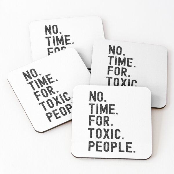 Item preview, No Time For Toxic People Shirt Basic T-Shirt designed and sold by WilkDesign.