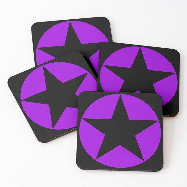 Item preview, Purple 5-point star, or pentagram designed and sold by effervescence.