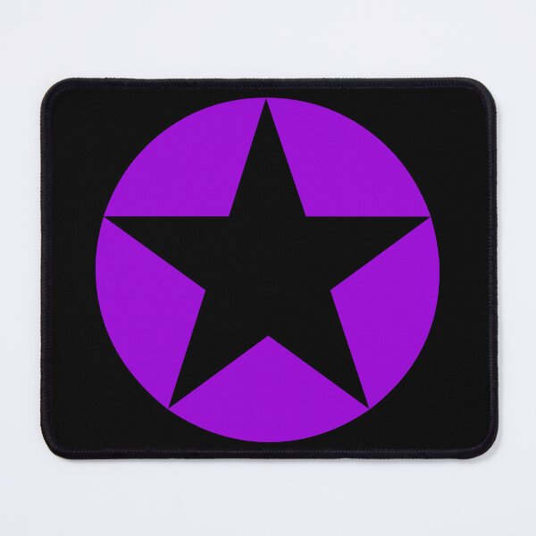 Item preview, Purple 5-point star, or pentagram designed and sold by effervescence.