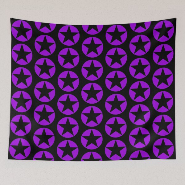 Item preview, Purple 5-point star, or pentagram designed and sold by effervescence.
