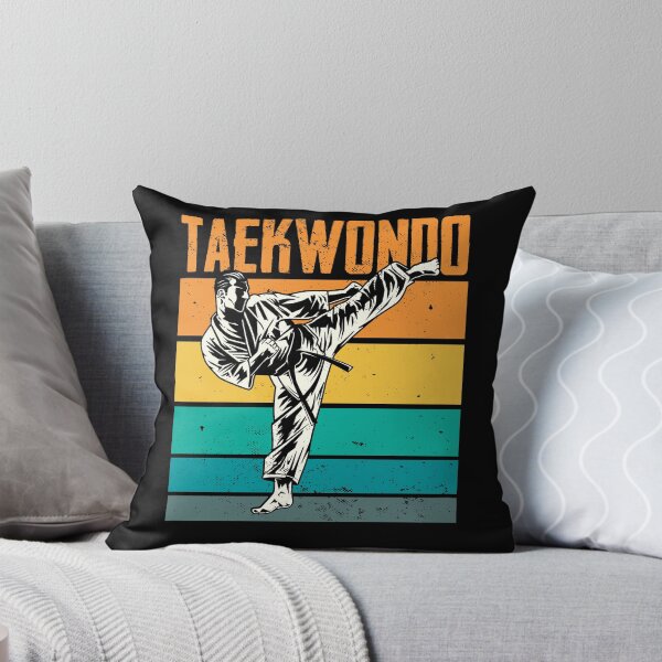 Item preview, Taekwondo Retro Korean Martial Arts For Self Defense Fighter designed and sold by Nessshirts.