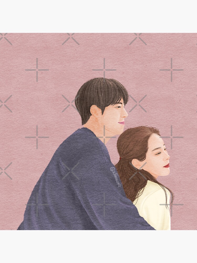 "Our Blues Young ok & Jeong jun" Sticker for Sale by kimmumii Redbubble