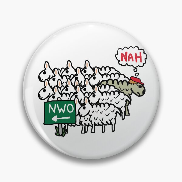 Item preview, Anti NWO New World Order designed and sold by Mark-Ewbie.