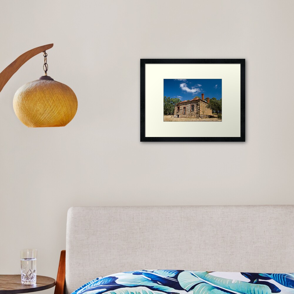 Left to Rot. Framed Art Print