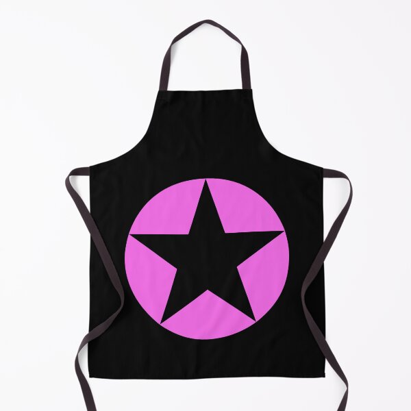 Item preview, Pink 5-point star, or pentagram designed and sold by effervescence.