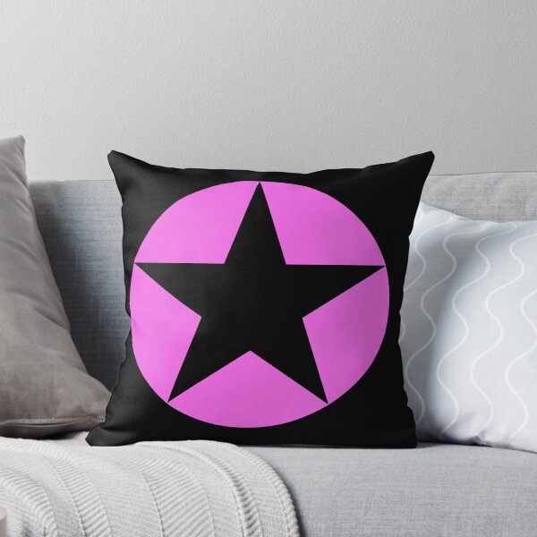 Item preview, Pink 5-point star, or pentagram designed and sold by effervescence.