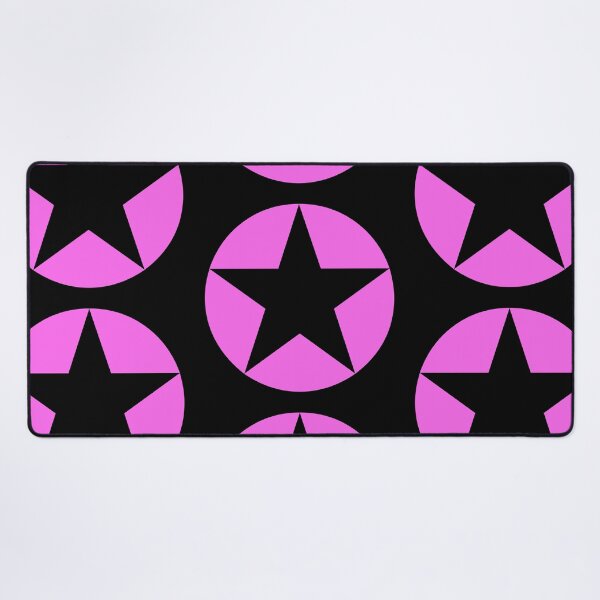 Item preview, Pink 5-point star, or pentagram designed and sold by effervescence.