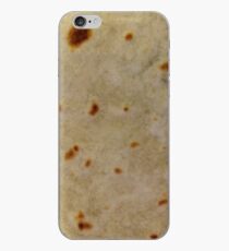 Soft Taco Tortilla texture close-up photo iPhone Case