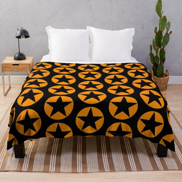 Item preview, Orange 5-point star, or pentagram designed and sold by effervescence.