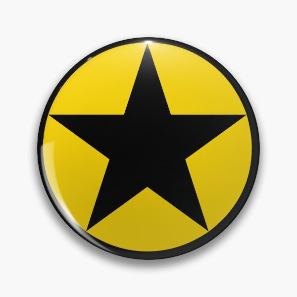 Item preview, Yellow 5-point star, or pentagram designed and sold by effervescence.