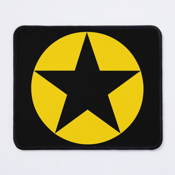 Item preview, Yellow 5-point star, or pentagram designed and sold by effervescence.