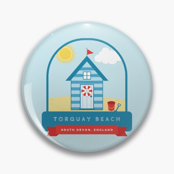 Item preview, Blue Torquay Beach Hut designed and sold by StudioShine.